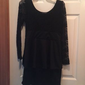 Barlieon layered mini dress